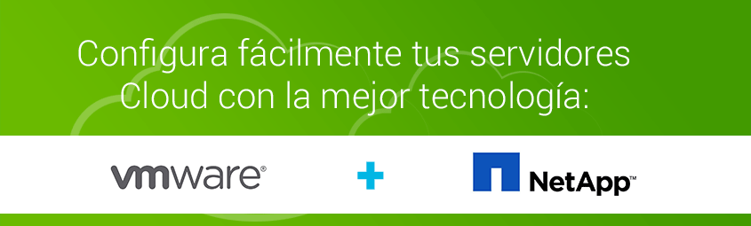 Configura fácilmente tus servidores Cloud con la mejor tecnología Cloud Hosting