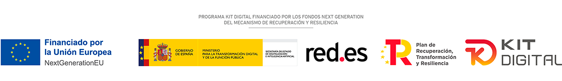 Programa Kit Digital cofinanciado por los fondos Next Generation (EU) del mecanismo de recuperación y resiliencia